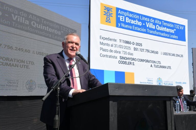Inicia una obra histórica para Tucumán